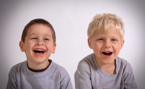 Niños felices