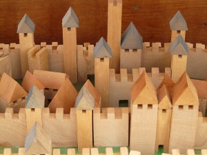 Castillo de madera